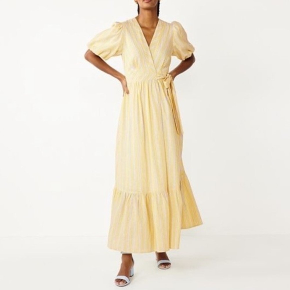 Draper James Yellow Maxi Dress